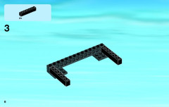 LEGO 60074 instructions page 6 – build guide