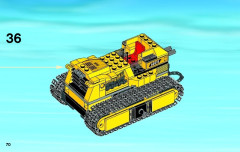 LEGO 60074 instructions page 70 – build guide