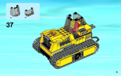 LEGO 60074 instructions page 71 – build guide
