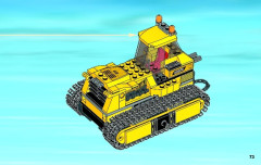 LEGO 60074 instructions page 73 – build guide