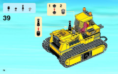 LEGO 60074 instructions page 74 – build guide