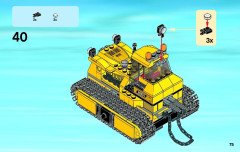 LEGO 60074 instructions page 75 – build guide