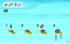 LEGO 60074 instructions page 77 – build guide