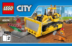 LEGO 60074 instructions page 1 – build guide