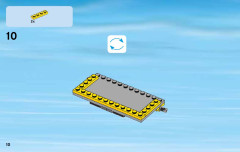 LEGO 60074 instructions page 10 – build guide