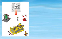 LEGO 60074 instructions page 2 – build guide