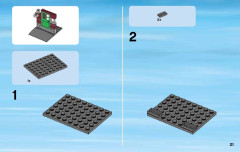 LEGO 60074 instructions page 21 – build guide