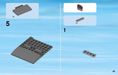 LEGO 60074 instructions page 23 – build guide