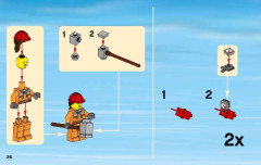 LEGO 60074 instructions page 36 – build guide