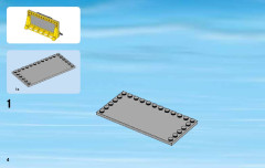 LEGO 60074 instructions page 4 – build guide