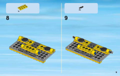 LEGO 60074 instructions page 9 – build guide