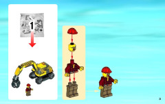 LEGO 60075 instructions page 3 – build guide