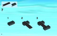 LEGO 60075 instructions page 8 – build guide