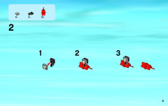 LEGO 60075 instructions page 3 – build guide