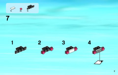 LEGO 60075 instructions page 7 – build guide