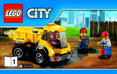 LEGO 60076 instructions page 1 – build guide
