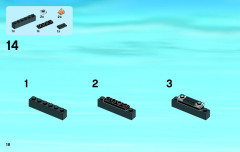 LEGO 60076 instructions page 18 – build guide