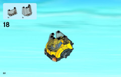 LEGO 60076 instructions page 22 – build guide