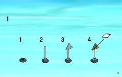 LEGO 60076 instructions page 5 – build guide