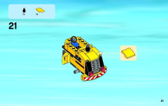 LEGO 60076 instructions page 21 – build guide