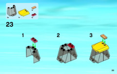 LEGO 60076 instructions page 23 – build guide