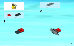 LEGO 60076 instructions page 25 – build guide