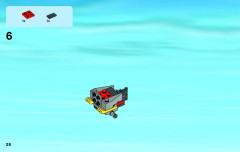 LEGO 60076 instructions page 28 – build guide