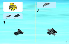 LEGO 60076 instructions page 3 – build guide