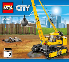 LEGO 60076 instructions page 1 – build guide