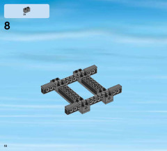 LEGO 60076 instructions page 10 – build guide