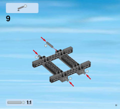 LEGO 60076 instructions page 11 – build guide