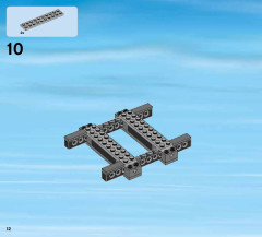 LEGO 60076 instructions page 12 – build guide