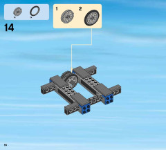 LEGO 60076 instructions page 16 – build guide