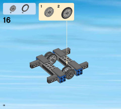 LEGO 60076 instructions page 18 – build guide