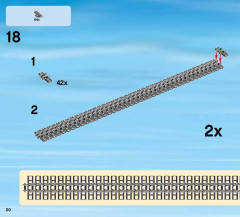 LEGO 60076 instructions page 20 – build guide