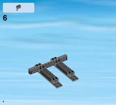 LEGO 60076 instructions page 8 – build guide