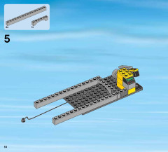 LEGO 60076 instructions page 10 – build guide