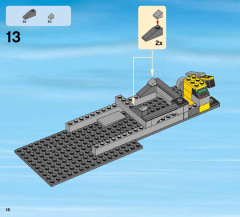 LEGO 60076 instructions page 18 – build guide