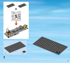 LEGO 60076 instructions page 3 – build guide