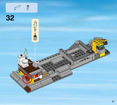 LEGO 60076 instructions page 41 – build guide