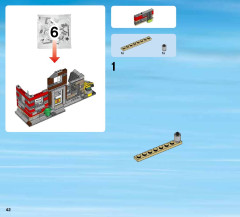 LEGO 60076 instructions page 42 – build guide
