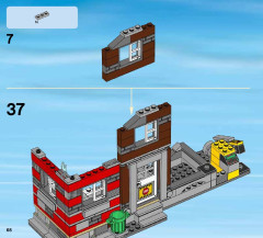 LEGO 60076 instructions page 68 – build guide