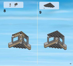 LEGO 60076 instructions page 73 – build guide