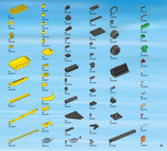 LEGO 60076 instructions page 77 – build guide