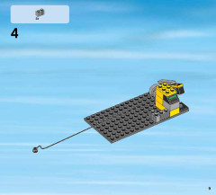 LEGO 60076 instructions page 9 – build guide