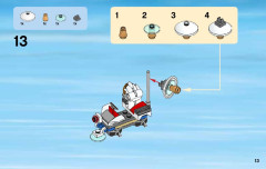 LEGO 60077 instructions page 13 – build guide