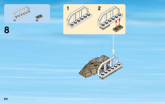 LEGO 60077 instructions page 20 – build guide