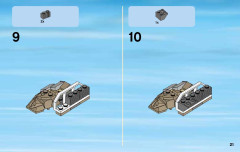 LEGO 60077 instructions page 21 – build guide