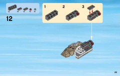 LEGO 60077 instructions page 23 – build guide