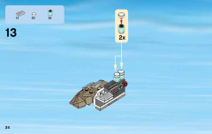 LEGO 60077 instructions page 24 – build guide